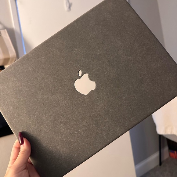 Uniqfind Suede Laptop Case for 14 inch MacBook Pro